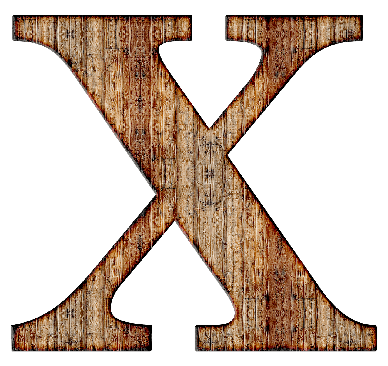 X Letter PNG Picture