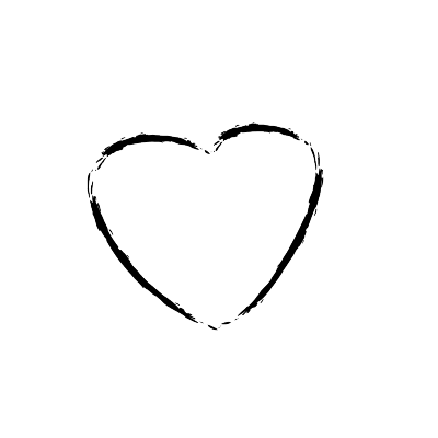 Heart Outline Sketch Png Hd Transparent Background Image Lifepng