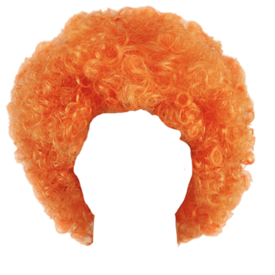 Wig Orange Curly
