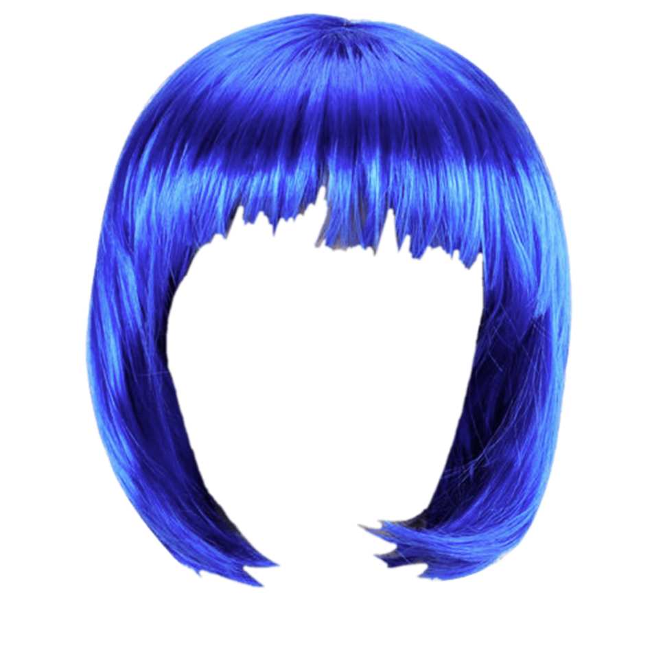 Wig Blue Bob