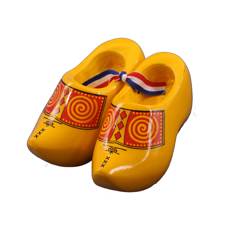Wooden Shoe Dutch Flag