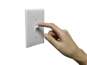 Light Switch and Hand Cut