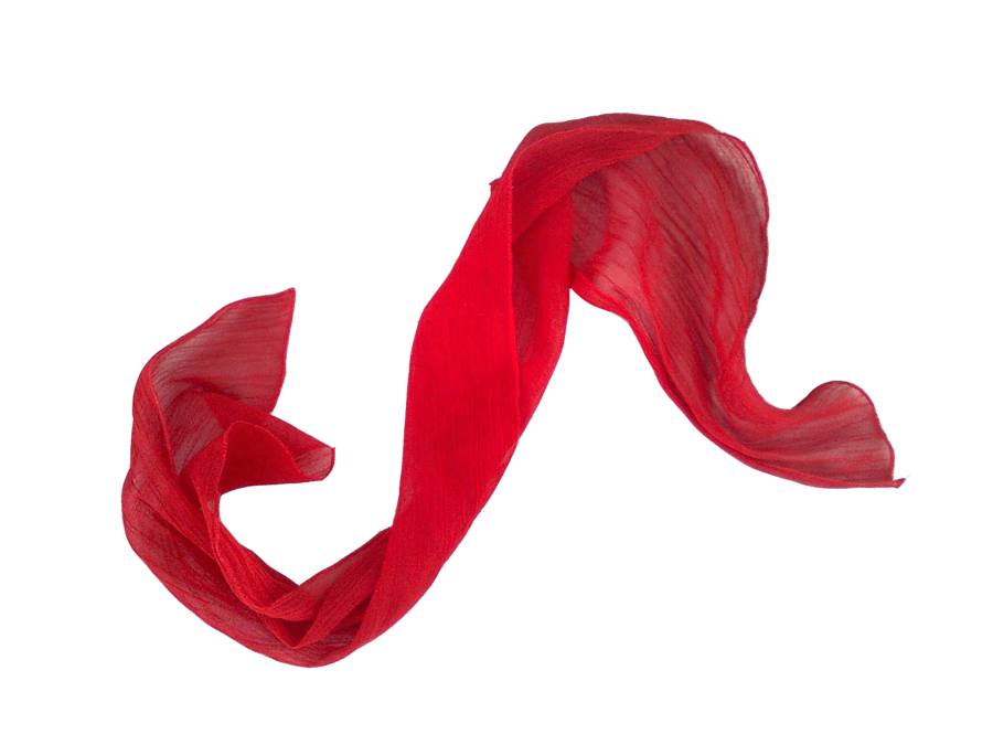 Flying Red Scarf