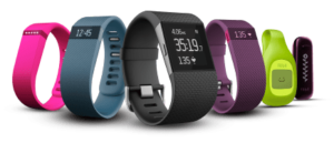 Collection Of Fitbit Devices